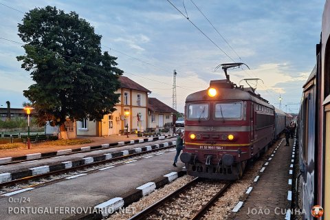 Local train from Sofia to Ruse