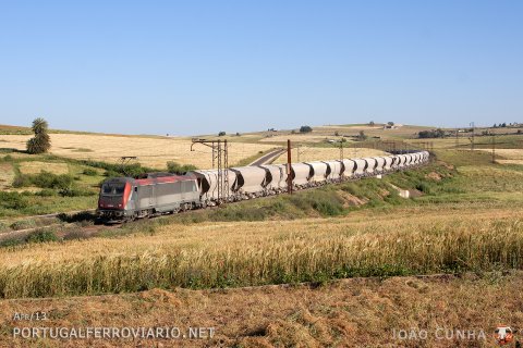 BB 36001 descends at Ras el Ain with a full train from Khourigba to Jorfe Lasfar