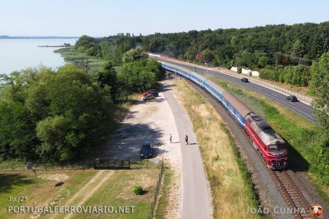 Sz 19787 Tapolca - Balatonfured after Revfulop with M62.127 during the Balaton Retro Weekend