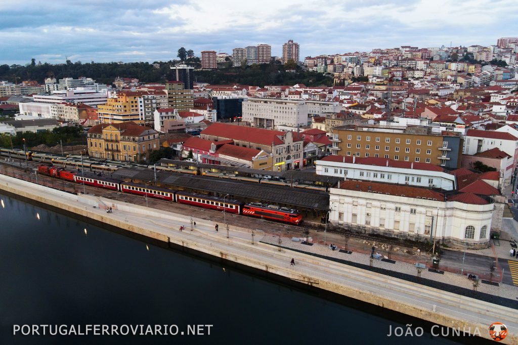 Last PTG train in Coimbra - Estação Nova. The station closed Jan 12th 2025