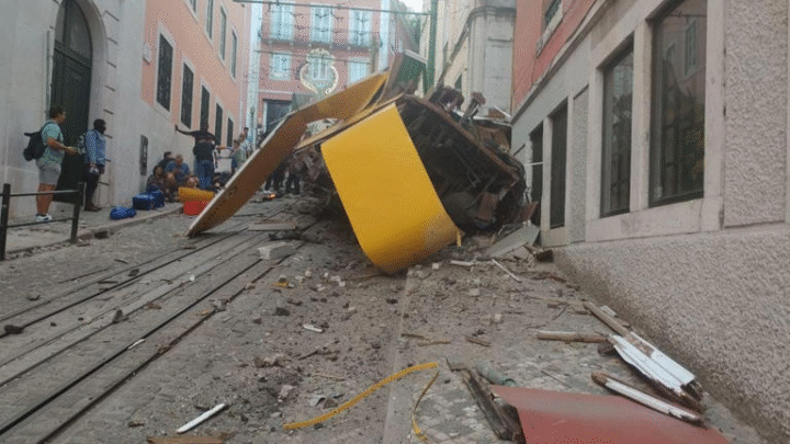Acidente no Elevador da Glória provocou 16 mortos