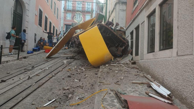 Acidente no Elevador da Glória provocou 16 mortos Acidente no Elevador da Glória provocou 16 mortos